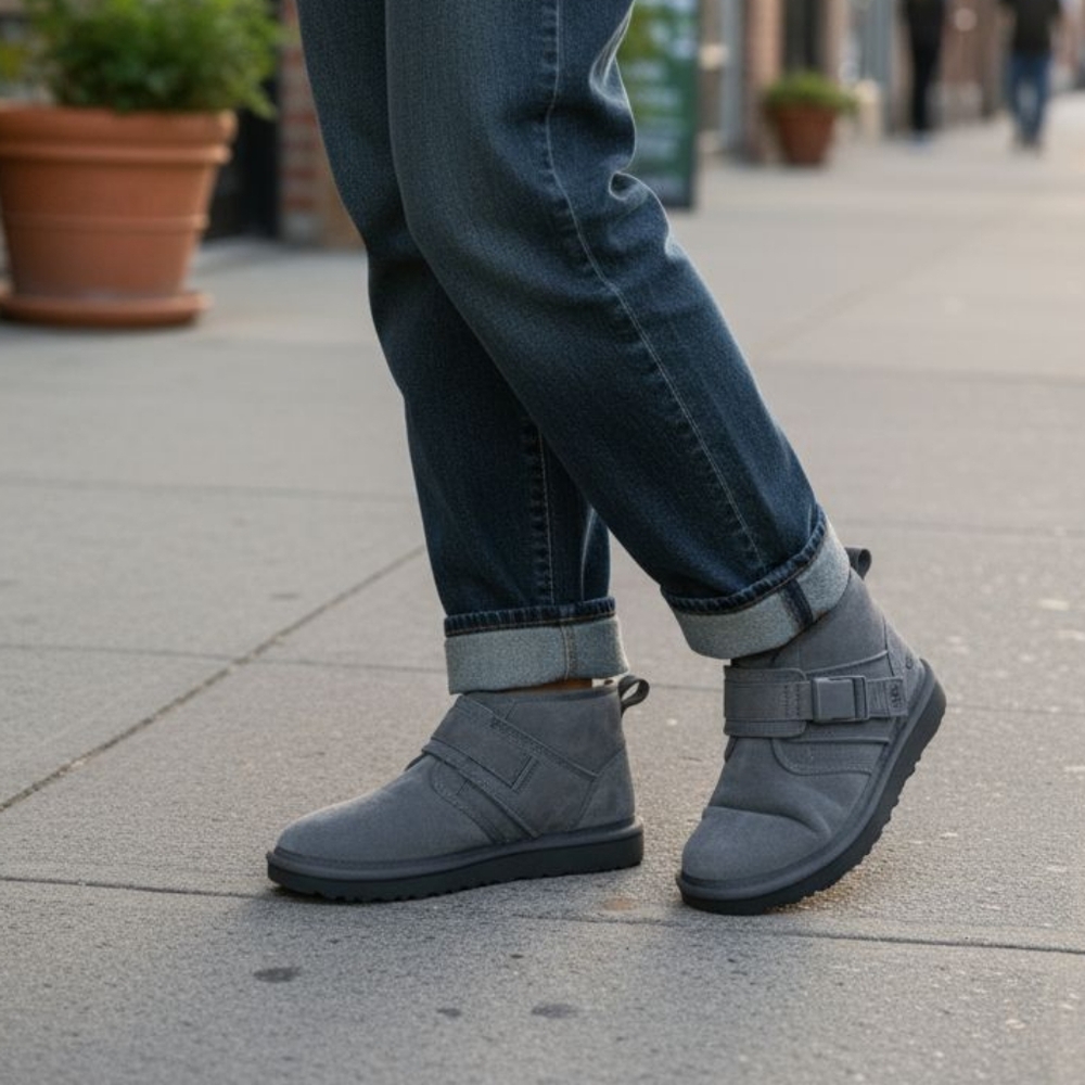 UGG Gray Suede Boots
